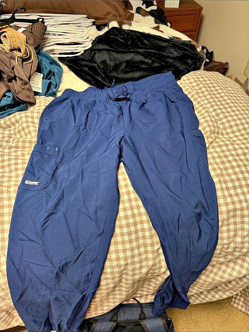 Grey's Anatomy by Barco Eden Jogger Scrub Pants Blue